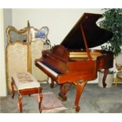 Steinway Louis XV style Grand Piano; Model M-SK 501A;