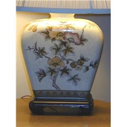 Oriental Porcelain 11" Lamp