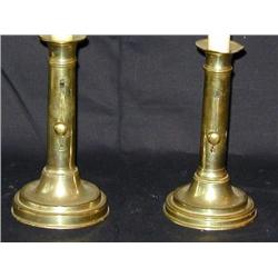 Pr. Vintage Brass Candle Sticks