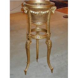 Louis XVI Style Gold Gilt Plant Stand