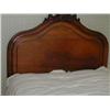 Image 4 : Walnut Louis XV Style Twin Bed