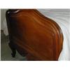 Image 5 : Walnut Louis XV Style Twin Bed