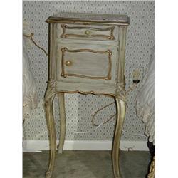 Louis VXI Style Marble Top Commode
