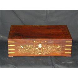 Inlaid Wooden Box