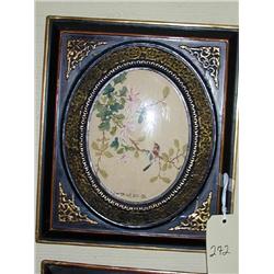 Oriental Wood Blocks on Rice Paper