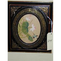 Oriental Wood Blocks on Rice Paper