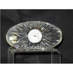 Waterford (marked) Crystal Clock