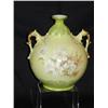 Image 1 : Han Painted Double Handle Bulbous Bud Vase