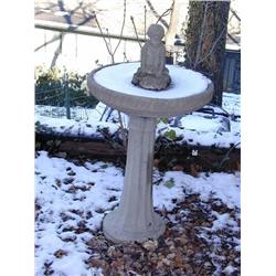 Concrete Bird Bath