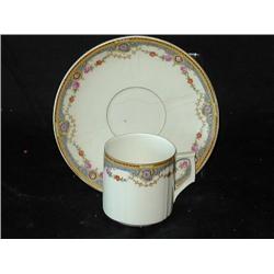 Czech Demi Cups & Saucers