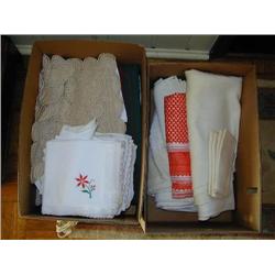 2 Boxes of Linens