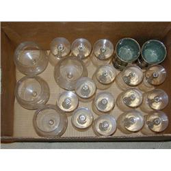 Box:  Glasses: Stems & Brandy Snifters