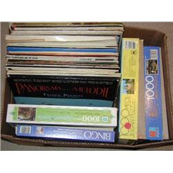 Box:  Puzzles & Albums