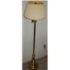 Image 1 : Brass Floor Lamp; 54" tall