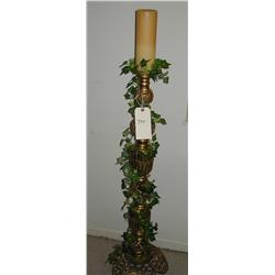 Tall Brass Candle Stand