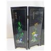 Image 10 : Qty 2 Asian 4-Panel Shadow-Box Screens w/ Painted Backs 24"x18"