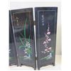 Image 11 : Qty 2 Asian 4-Panel Shadow-Box Screens w/ Painted Backs 24"x18"