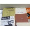 Image 4 : Multiple Books: Sylvania Technical Manual, Radio Servicing, Tube Handbook, etc