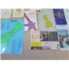 Image 8 : Multiple Books: World Time Chart, Hong Kong, Maps, Tokyo Subway Guide, etc