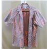 Image 1 : Jar Hawaii Aloha Shirt Gray & Pink w/ Front Pocket