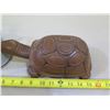 Image 14 : Wooden Turtle & Chinese God Figurine, T.S. Brement German Beer Stein w/ Lid