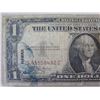 Image 3 : USA $1 Silver Certificate Stamped Hawaii Series 1935A