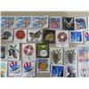 Image 3 : Qty 120+ USA Stamps: American Samoa, Coal Car, Audie Murphy, Christmas, Flag, etc