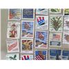 Image 8 : Qty 90+ USA Stamps: Audrey Hepburn, Christmas, Olympics, Canoes, Airplanes, etc