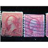 Image 3 : Qty 9 USA Stamps 1-Cent to 2-Cents, Washington, Ben Franklin, etc