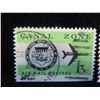 Image 2 : Qty 6 Canal Zone Stamps 3-Cents to 50-Cents, Goethals, John F. Stevens, etc