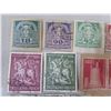 Image 2 : Qty 27 Deutsche Stamps: Knights on Horseback, People, Eagle, etc