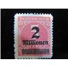 Image 2 : Qty 2 Deutsches-Reich Stamps 2 Millionen, Misc Denominations