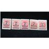 Image 1 : Qty 5 Deutsches-Reich Stamps 2 Millionen, Misc Denominations