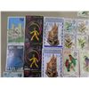 Image 2 : Qty 125+ Fiji Stamps: Animals, Flowers, Temples, Trains, etc