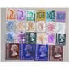 Image 1 : Qty 22 Hong Kong Stamps: Queen Elizabeth & King George VI