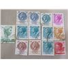 Image 1 : Qty 13 Italia Stamps, Misc Denominations