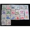 Image 1 : Qty 17 USA Transportation Stamps, Misc Denominations