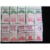 Image 9 : Qty 90+ USA Transportation Stamps, Misc Denominations