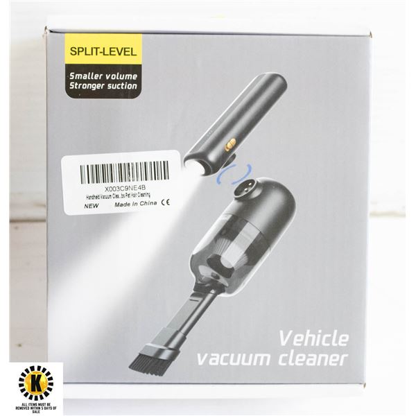 NEW USB PLUG IN CORDLESS HANDHELD VACCUUM CLEANER