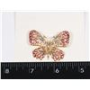 Image 1 : NEW RHINESTONE BUTTERFLY BROOCH