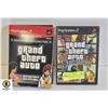 Image 1 : PLAYSTATION 2 GRAND THEFT AUTO TWO GAMES