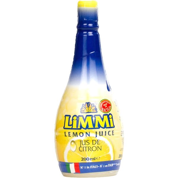 NEW 3 PACK OF LIMMI PREMIUM LEMON JUICE WITH LEMON