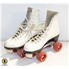Image 1 : PAIR OF VINTAGE DOMINION CANADA  ROLLER SKATES