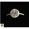 Image 2 : 6-STAMPED 925 RING WITH 2.00 CT MOISSANITE VVS