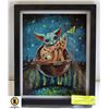Image 1 : GROGU SPHYNX PRINT IN 8X10 FRAME