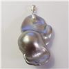 Image 1 : JP997-252 SILVER FRESHWATER PEARL PENDANT