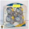 Image 1 : PACKAGE OF 5 NEW WORK FORCE TAPE MEASURES