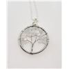 Image 1 : SILVER TONE WITH NATURAL WHITE OPALINE