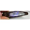 PURPLE FIRE AMMOLITE SPECIMEN, 70 X 16.5 X 15