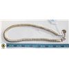 Image 1 : VINTAGE 18 INCH COIN CHOKER NECKLACE